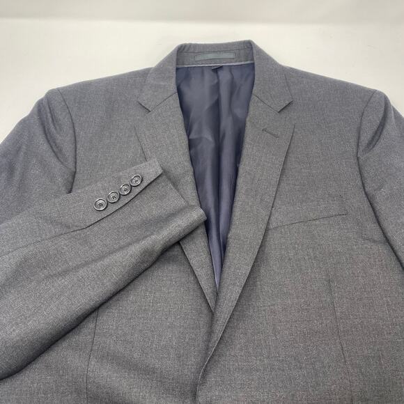 J.Crew Ludlow 38R Dark Gray Loro‎ Piana Wool 2 Button Blazer Suit Jacket - Picture 1 of 6